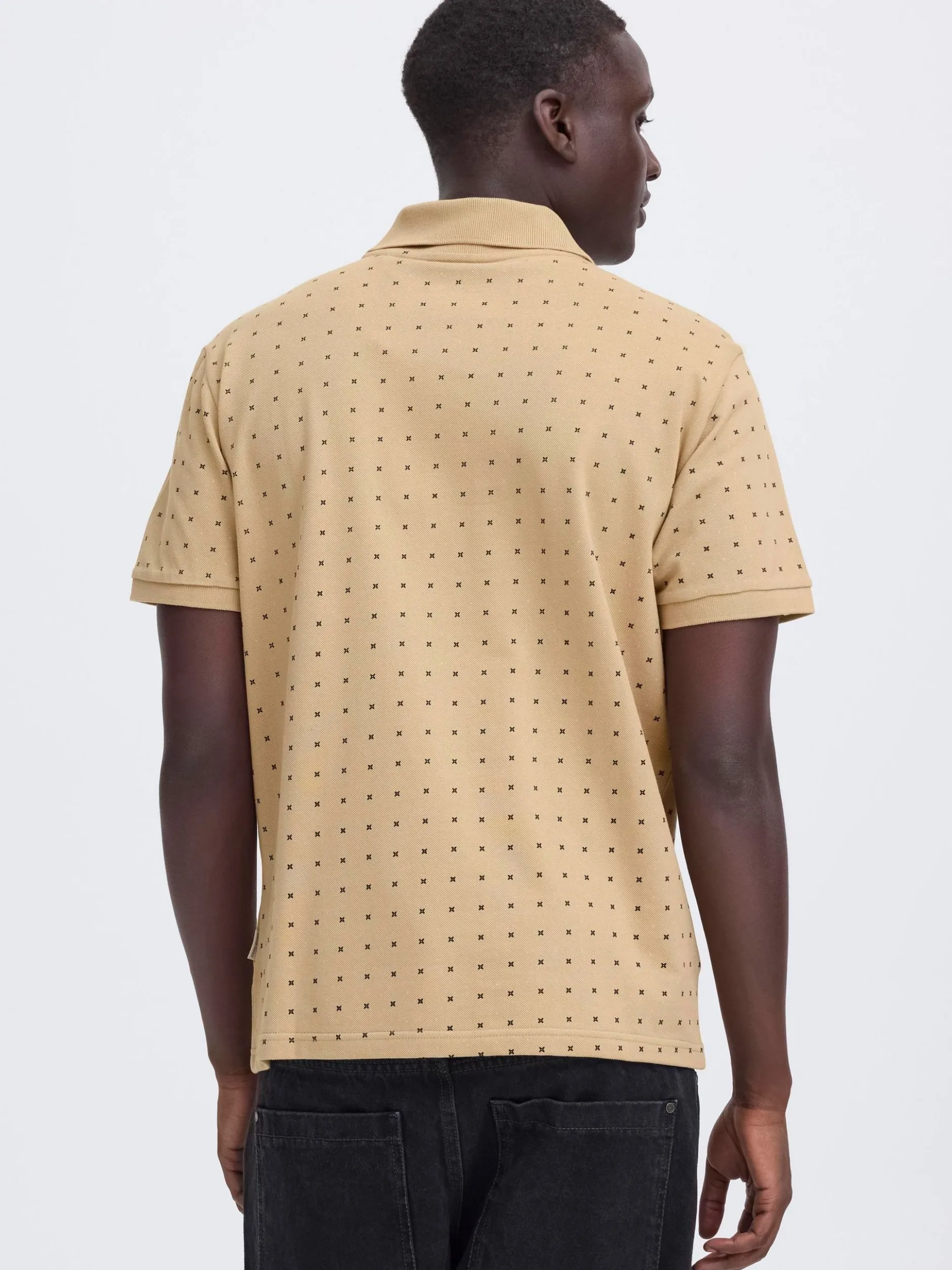 BLEND Herren Poloshirt - BHAbdo in beige