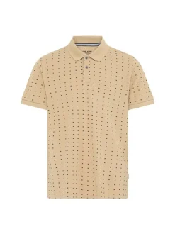 BLEND Herren Poloshirt - BHAbdo in beige