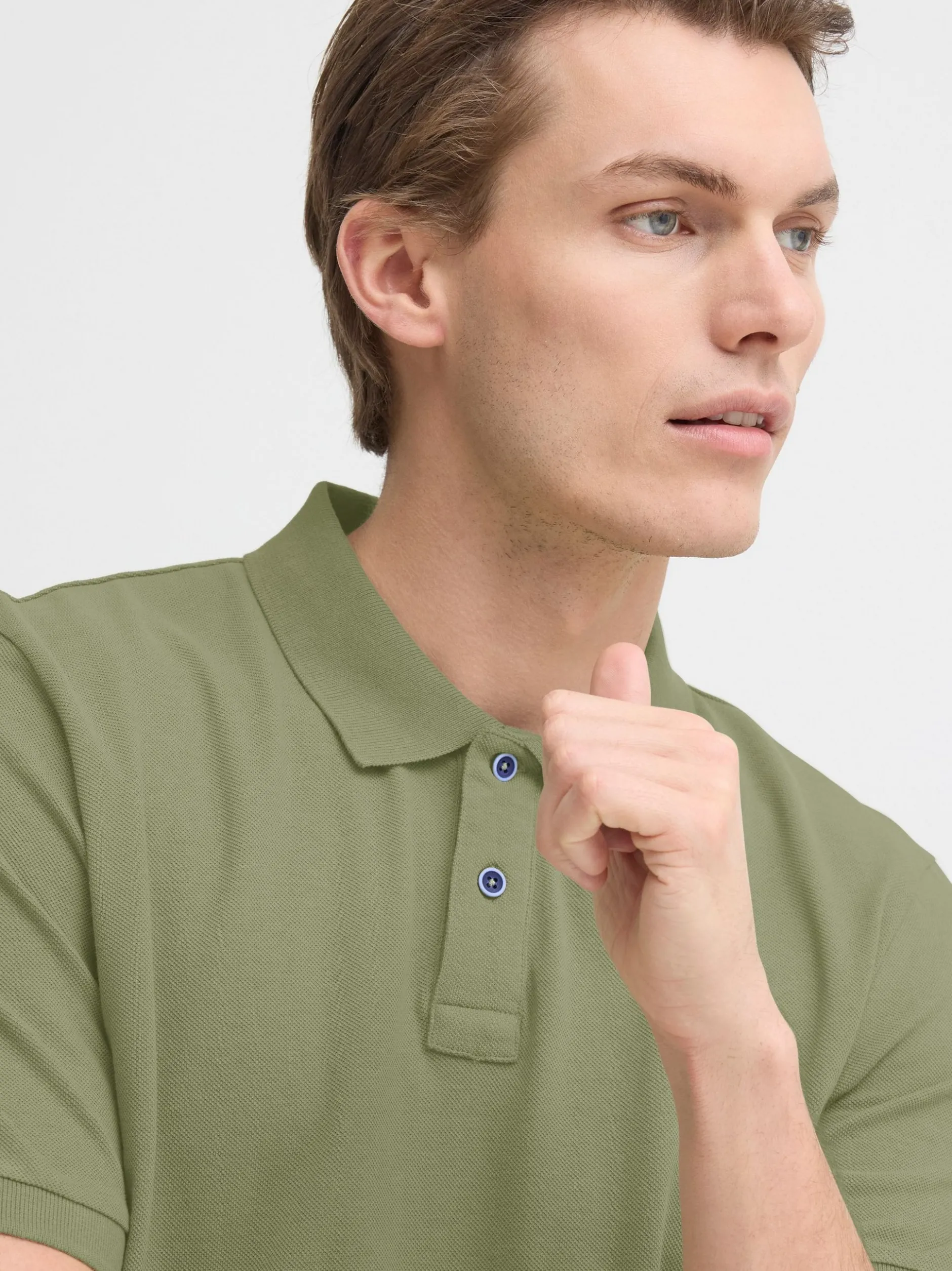 BLEND Herren Poloshirt - BHAbdo in grün