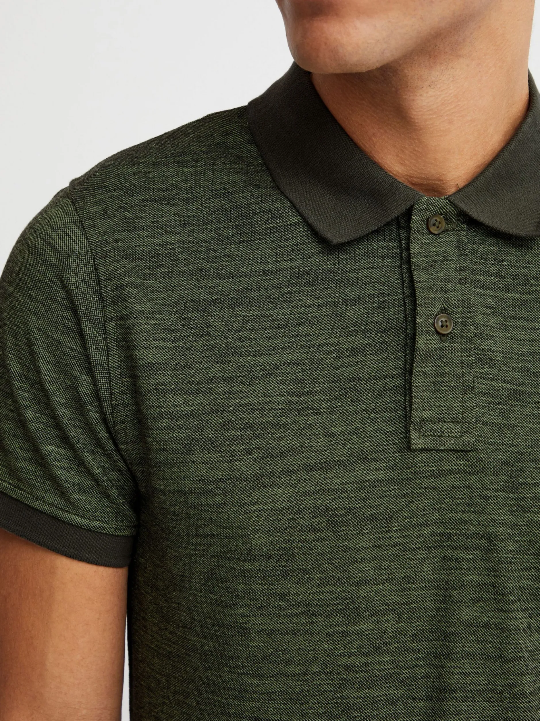 BLEND Herren Poloshirt - BHAlfredo in grün