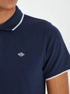 BLEND Herren Poloshirt - BHAlsek in blau