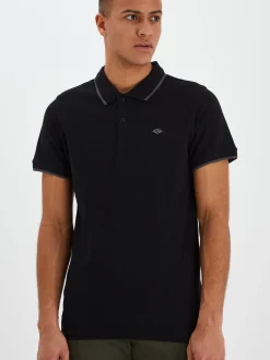 BLEND Herren Poloshirt - BHAlsek in schwarz