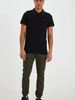 BLEND Herren Poloshirt - BHAlsek in schwarz