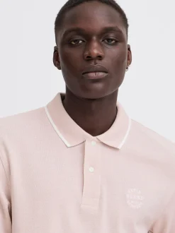 BLEND Herren Poloshirt - BHBhnate in rosa