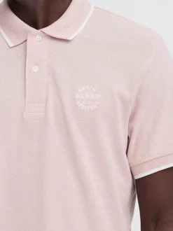 BLEND Herren Poloshirt - BHBhnate in rosa
