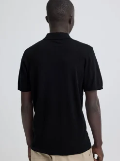 BLEND Herren Poloshirt - BHDao Polo in schwarz