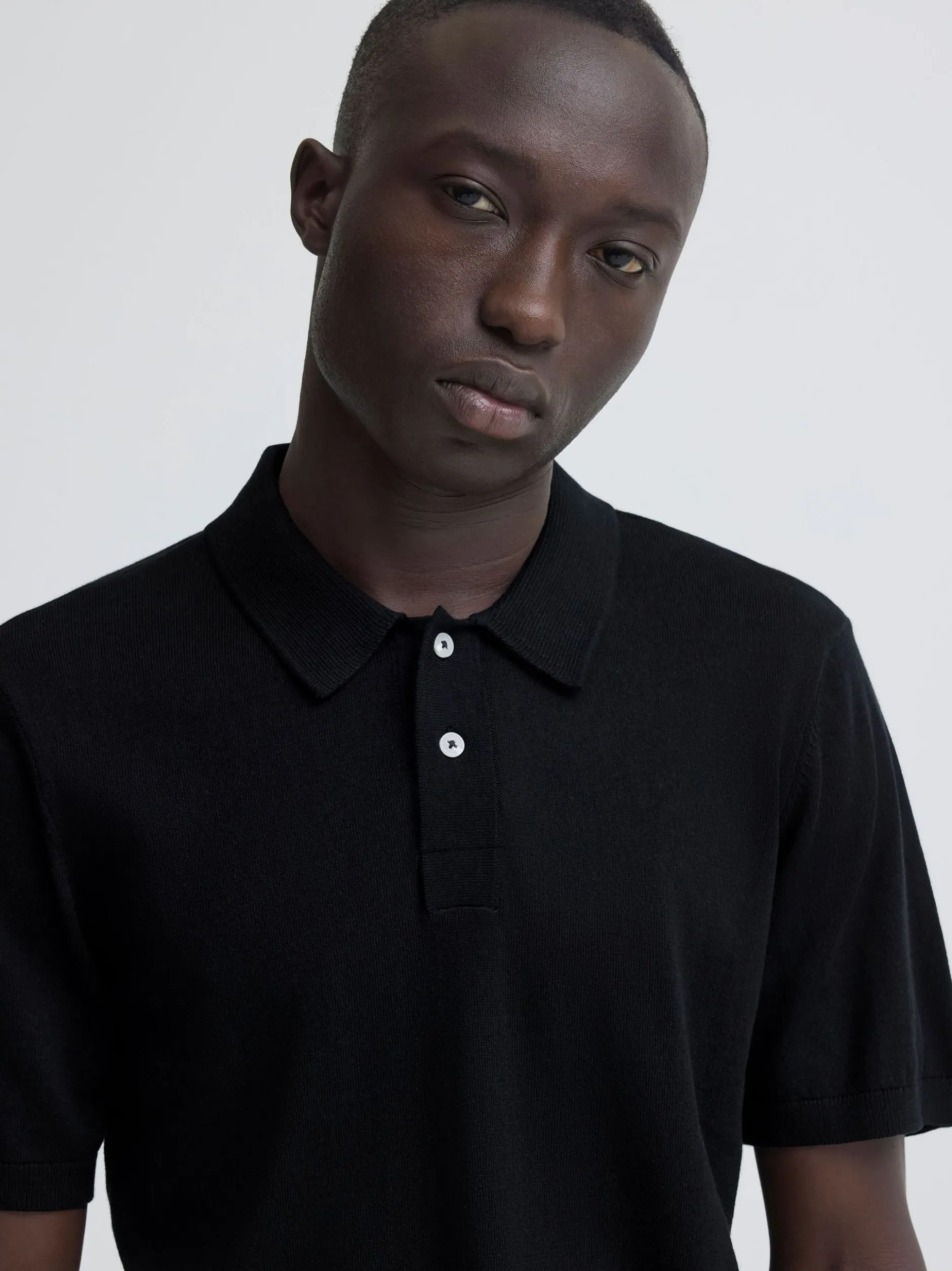 BLEND Herren Poloshirt - BHDao Polo in schwarz