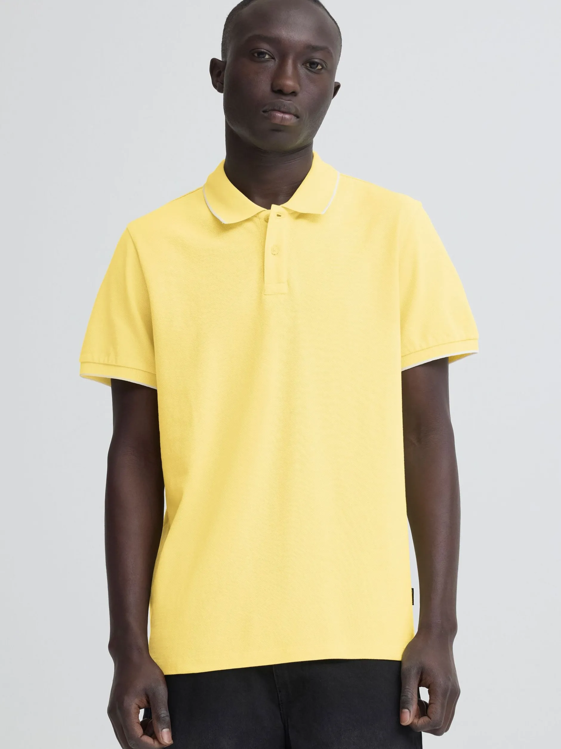 BLEND Herren Poloshirt - BHEdin in gelb