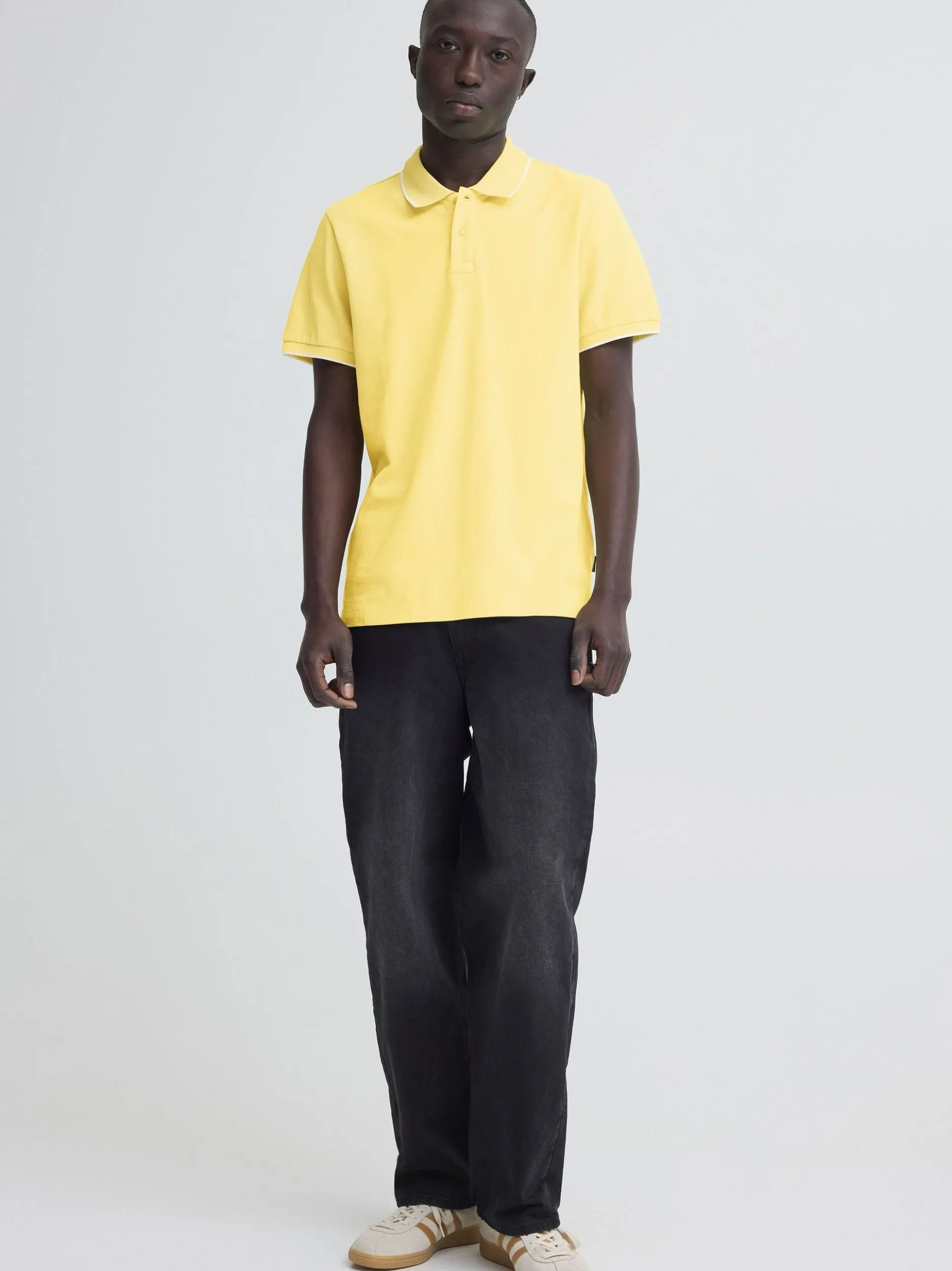BLEND Herren Poloshirt - BHEdin in gelb