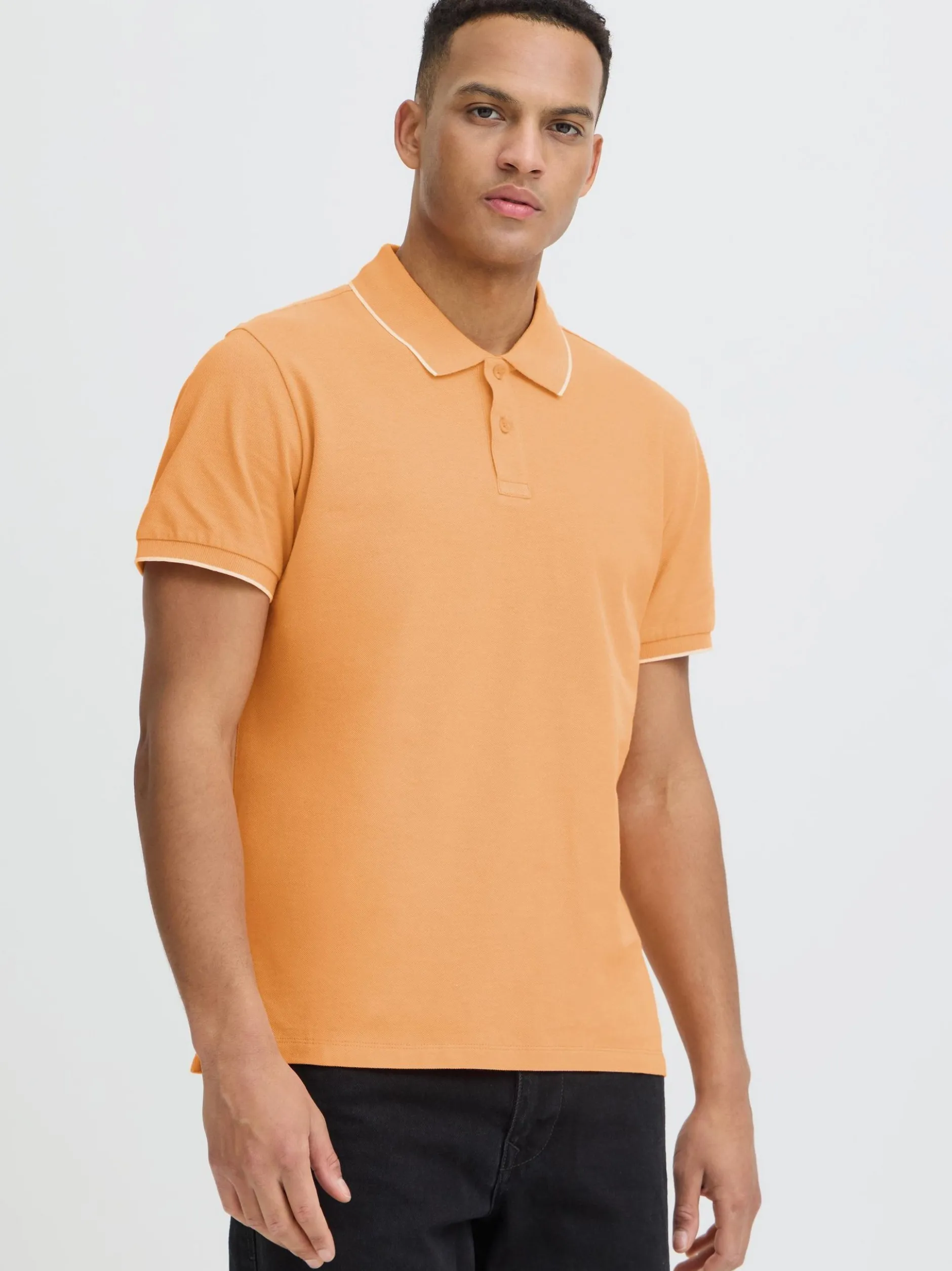 BLEND Herren Poloshirt - BHEdin in orange