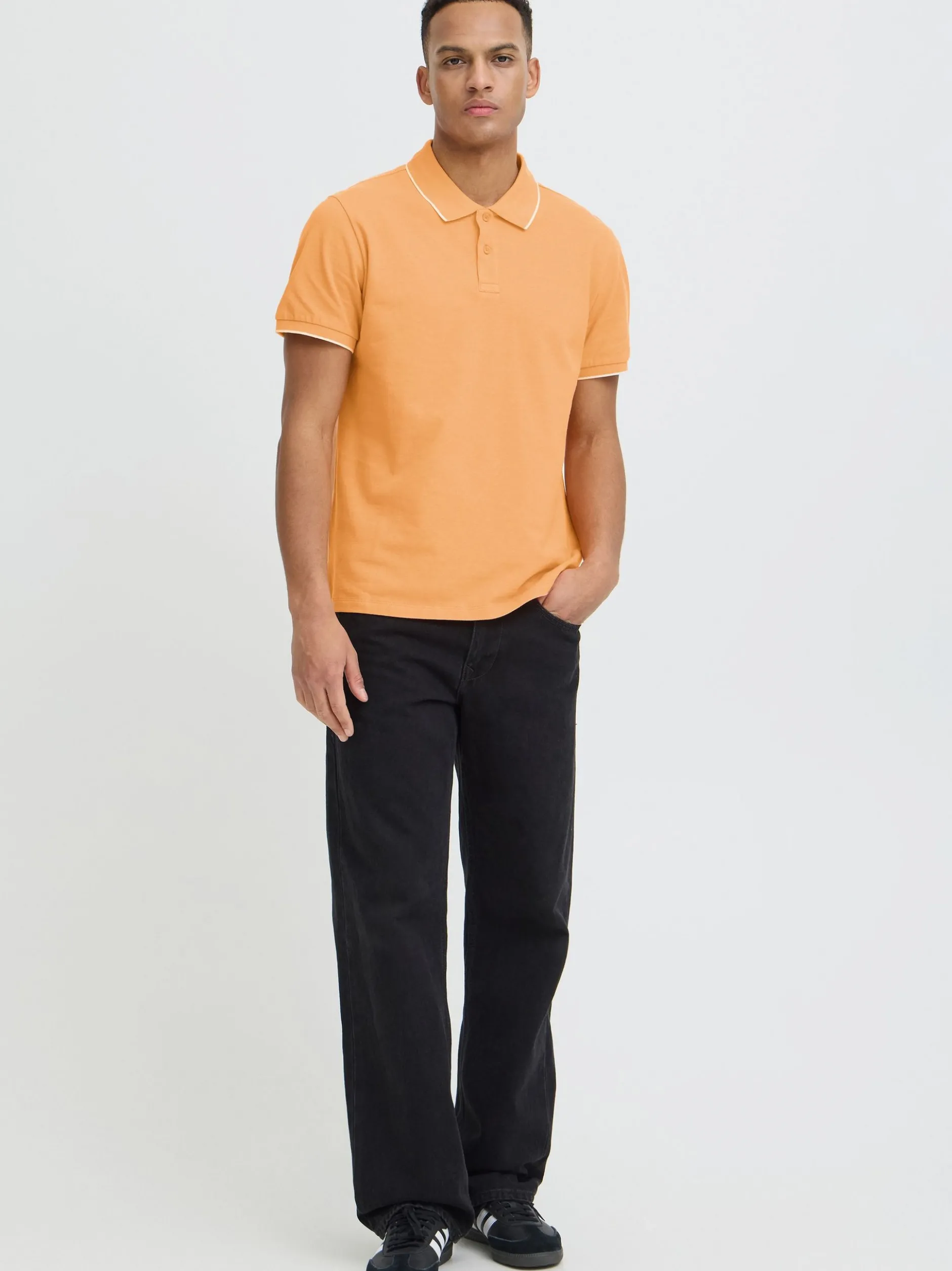 BLEND Herren Poloshirt - BHEdin in orange