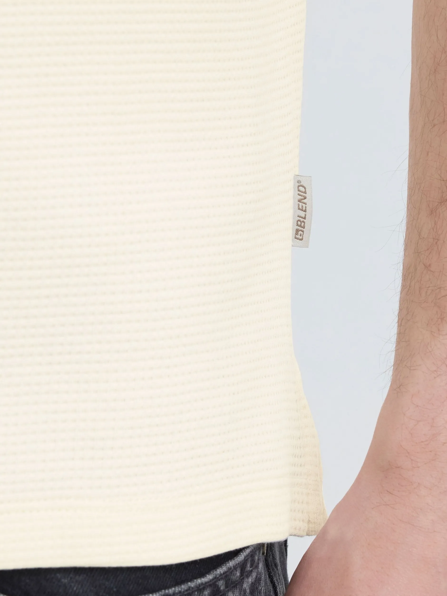 BLEND Herren Poloshirt - BHElkon Polo in weiß