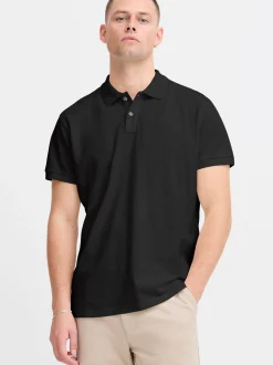 BLEND Herren Poloshirt - BHEric in schwarz