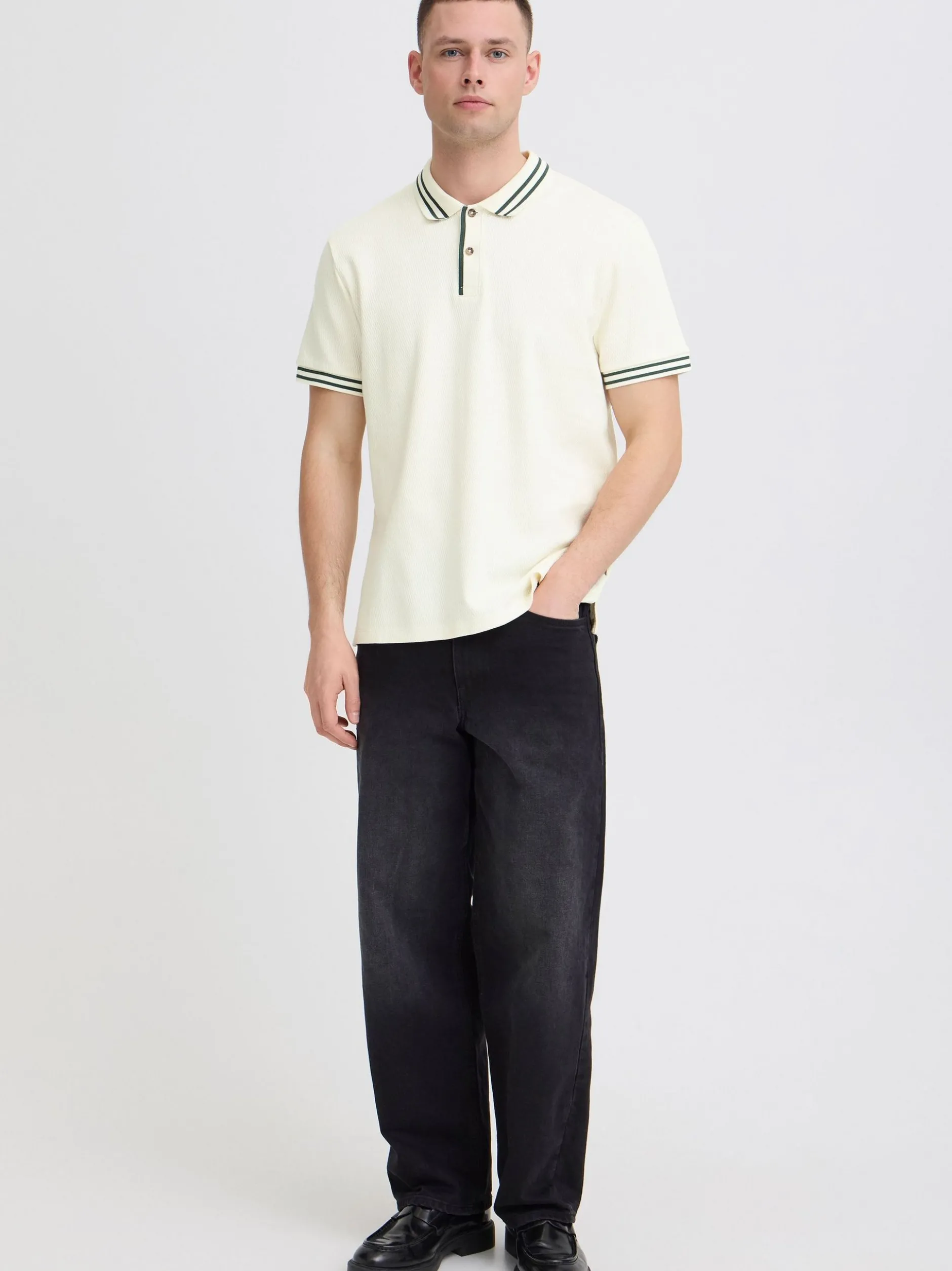 BLEND Herren Poloshirt - BHFable in weiß
