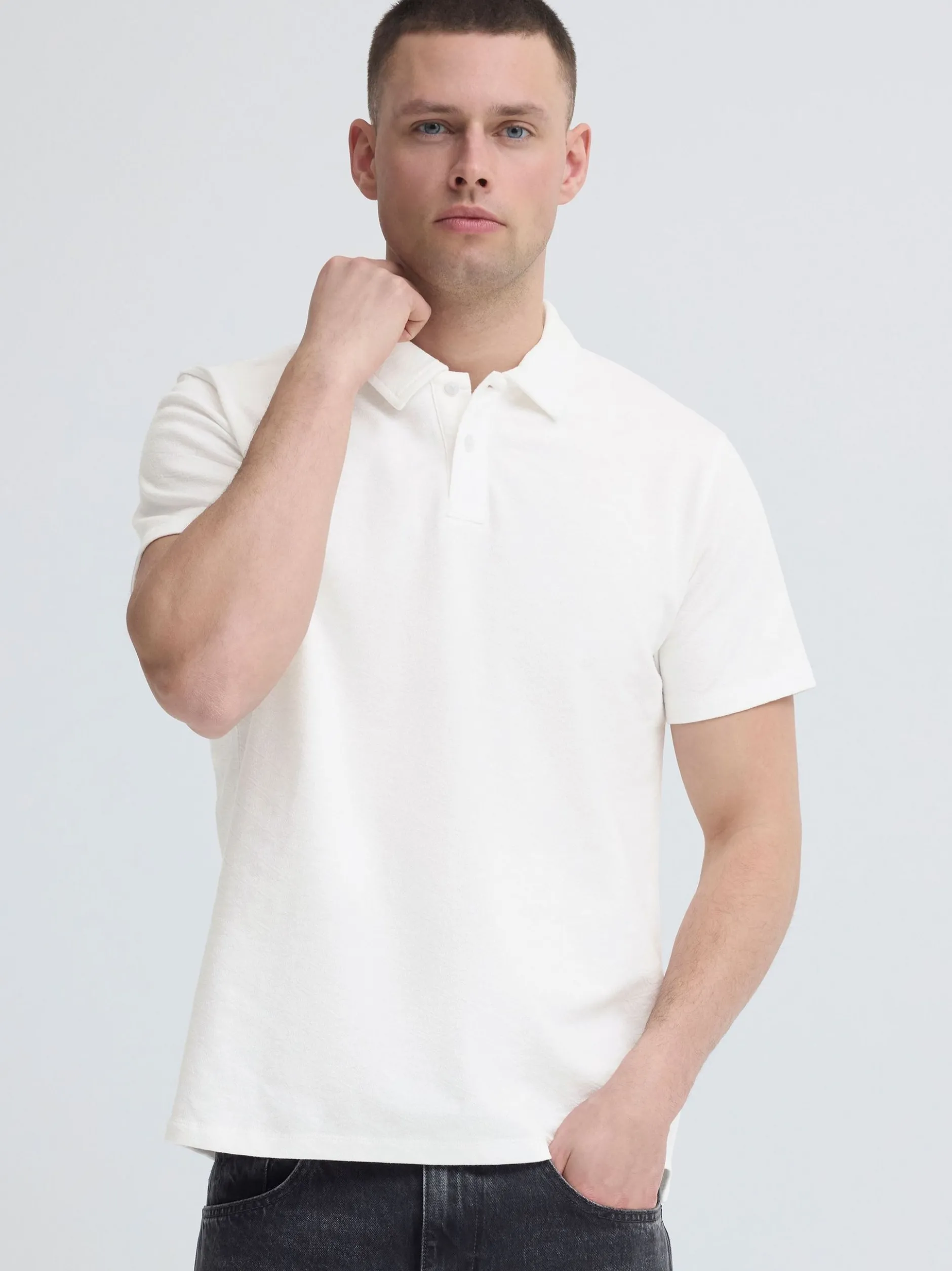 BLEND Herren Poloshirt - BHFalken Polo in weiß