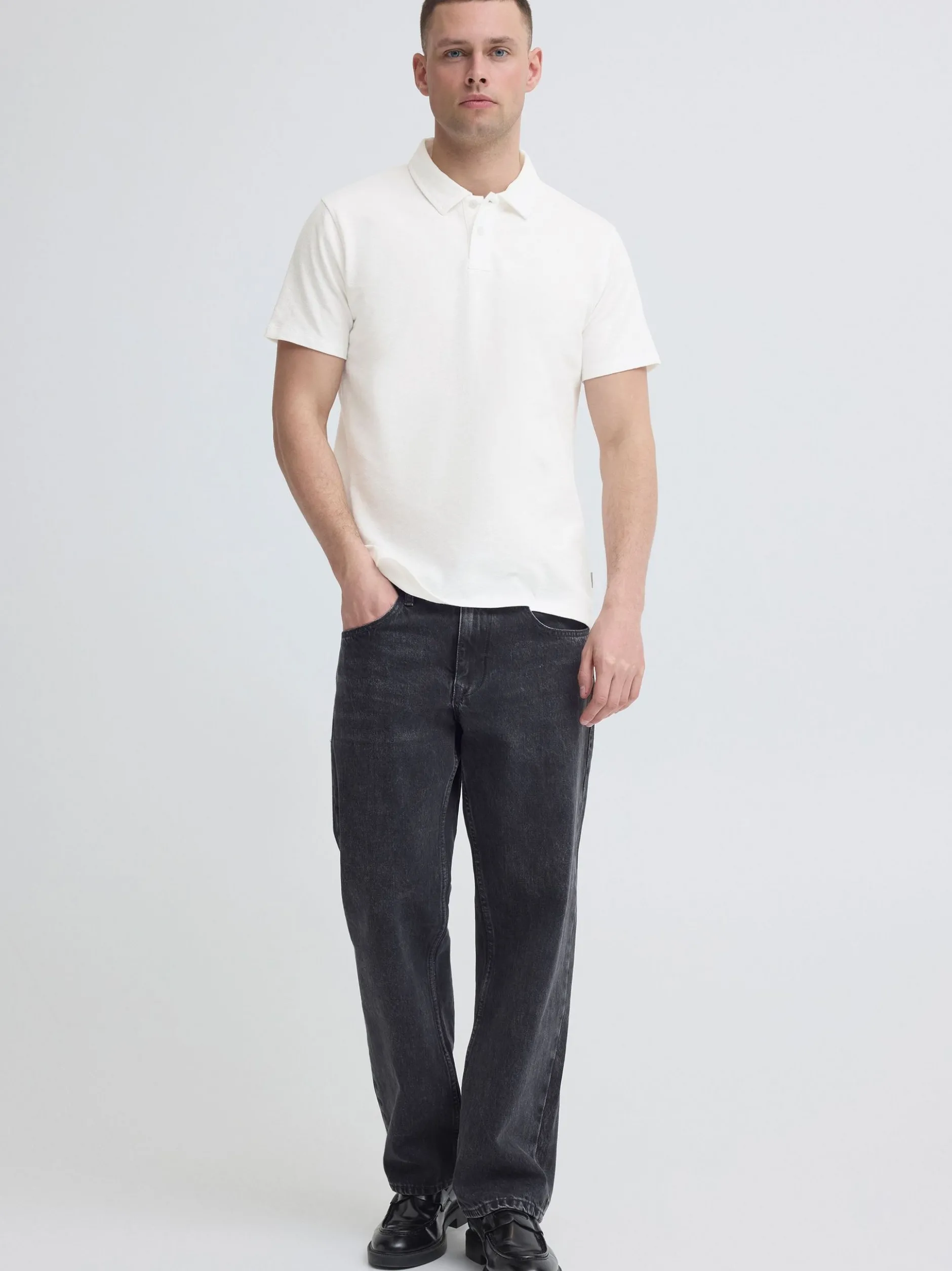 BLEND Herren Poloshirt - BHFalken Polo in weiß