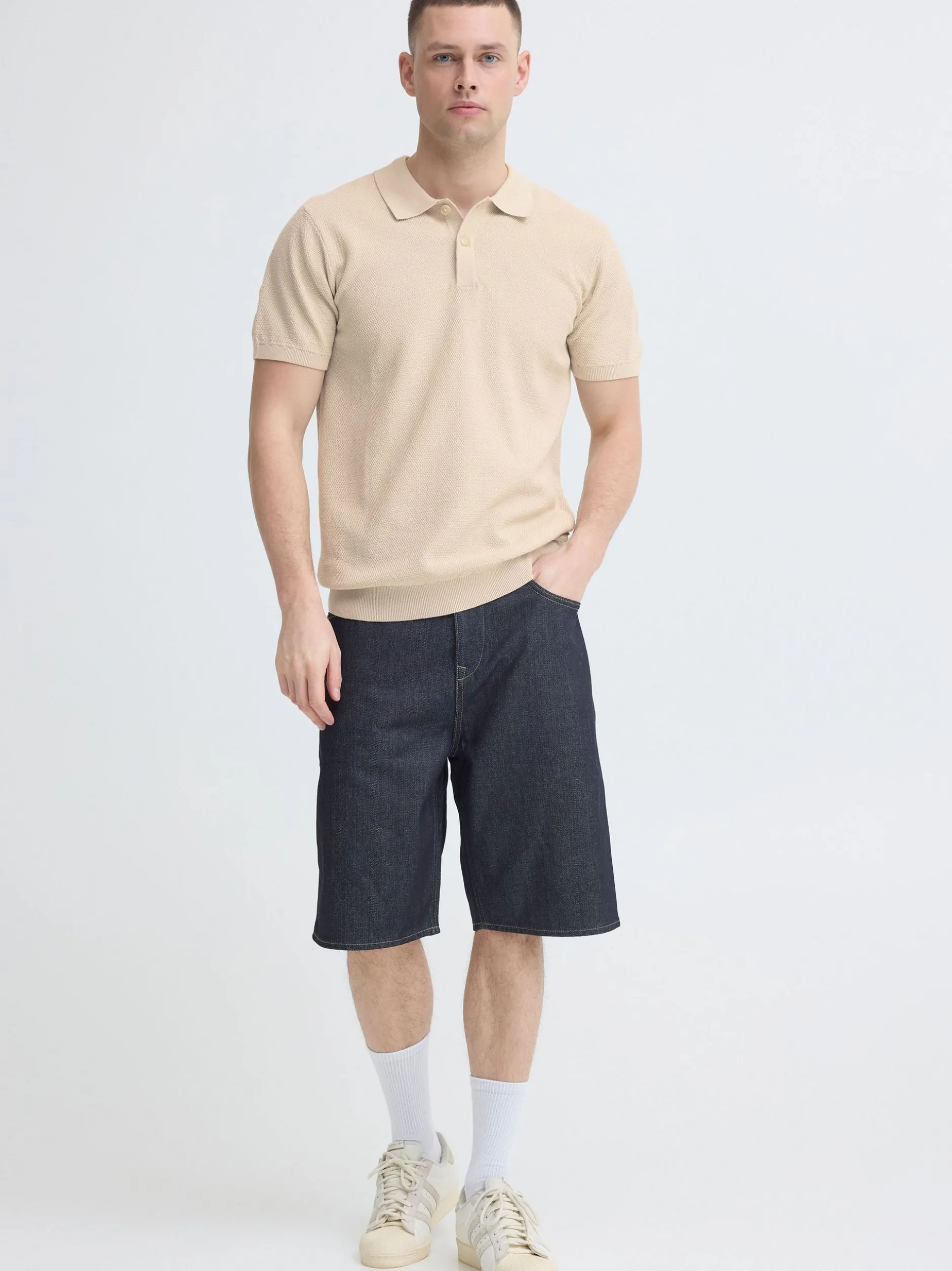 BLEND Herren Poloshirt - BHGarry Polo in beige