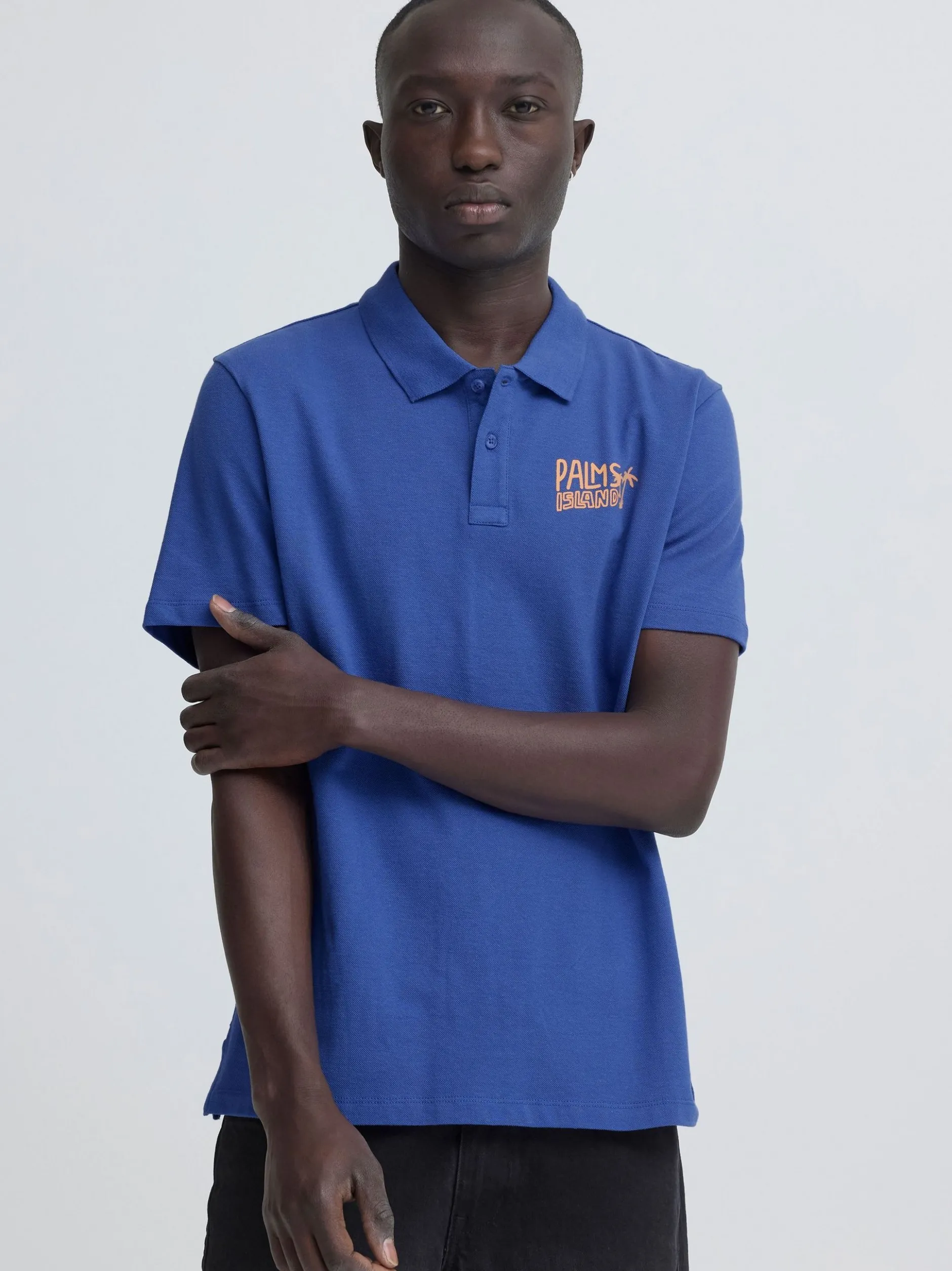 BLEND Herren Poloshirt - BHMaille Polo in blau