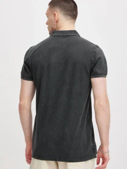 BLEND Herren Poloshirt - BHPolo in schwarz