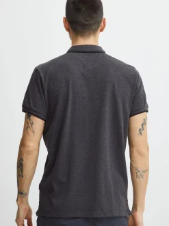 BLEND Herren Poloshirt - BHPolo in anthrazit