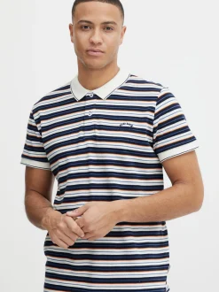 BLEND Herren Poloshirt - BHPolo in blau