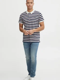 BLEND Herren Poloshirt - BHPolo in blau