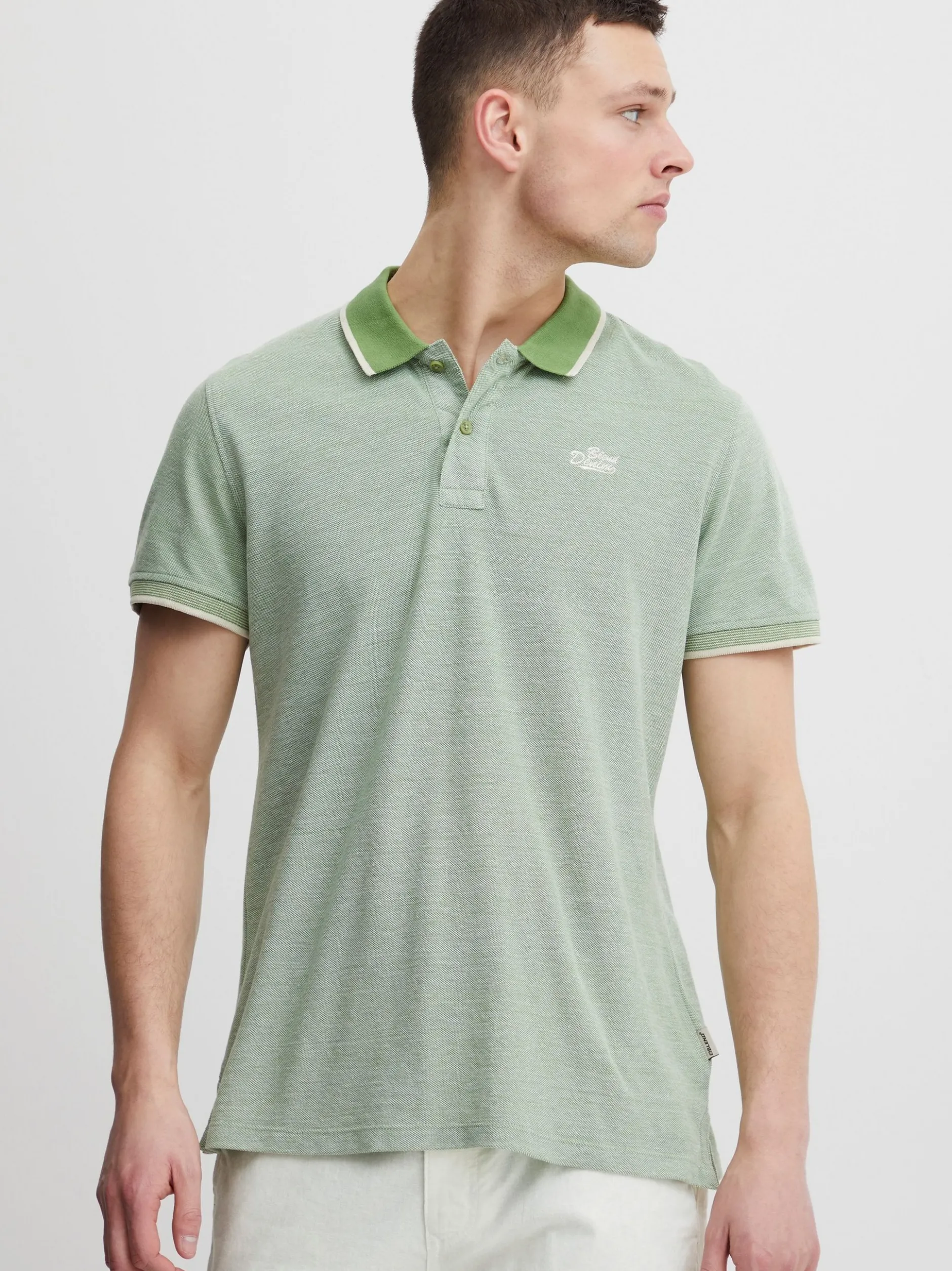 BLEND Herren Poloshirt - BHPolo in grün