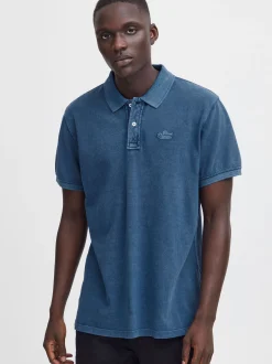 BLEND Herren Poloshirt - BHPolo in blau