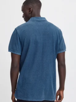 BLEND Herren Poloshirt - BHPolo in blau