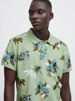 BLEND Herren Poloshirt - BHPolo in grün
