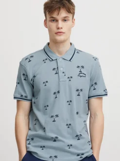BLEND Herren Poloshirt - BHPolo in blau