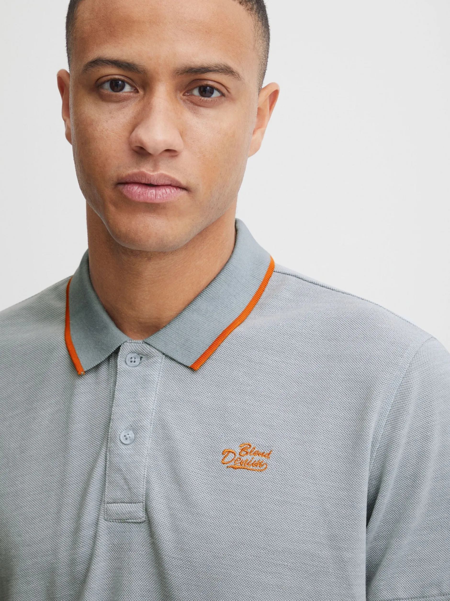 BLEND Herren Poloshirt - BHPolo in blau