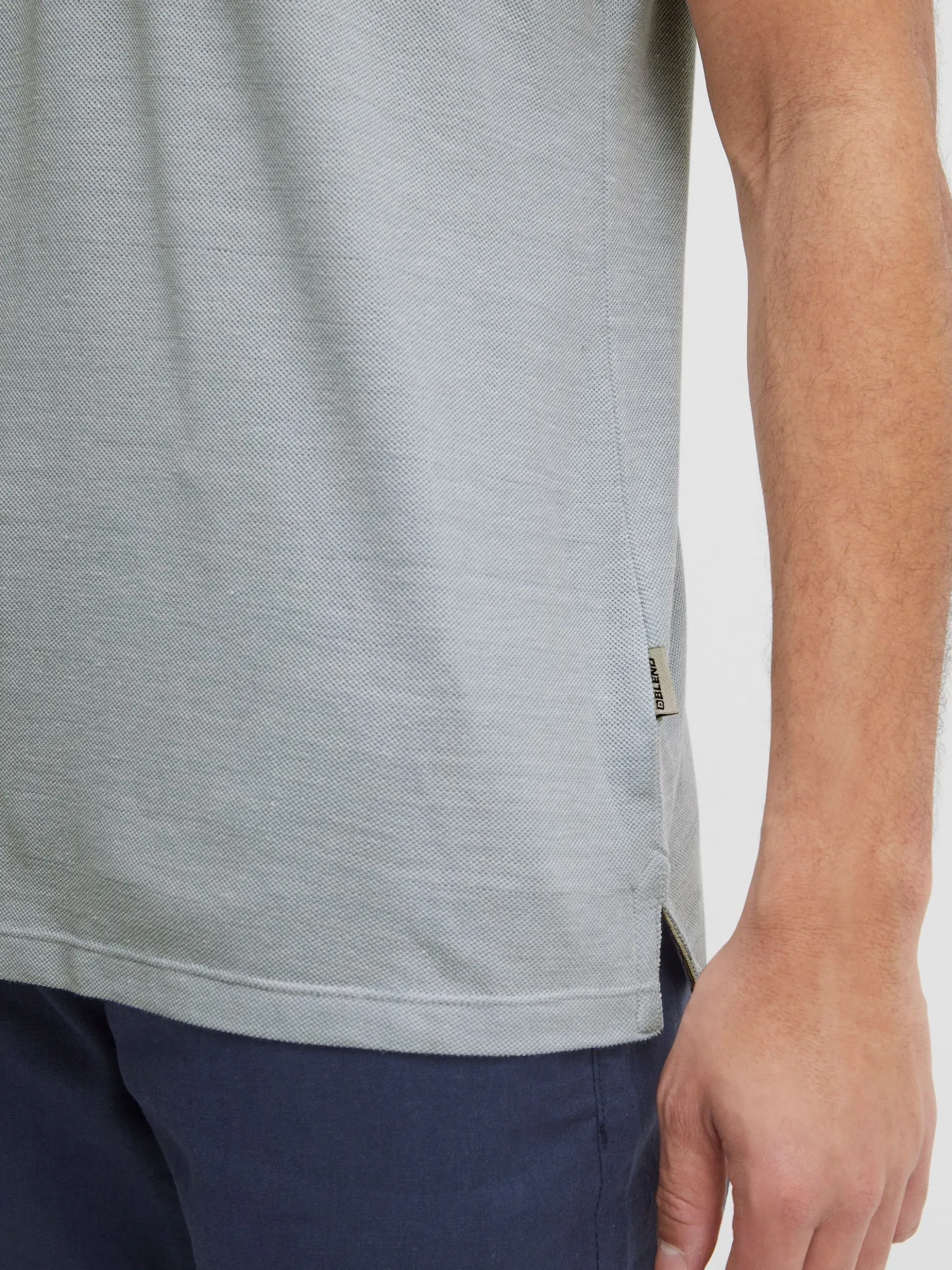 BLEND Herren Poloshirt - BHPolo in blau