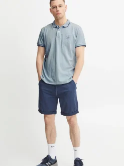 BLEND Herren Poloshirt - BHPolo in blau
