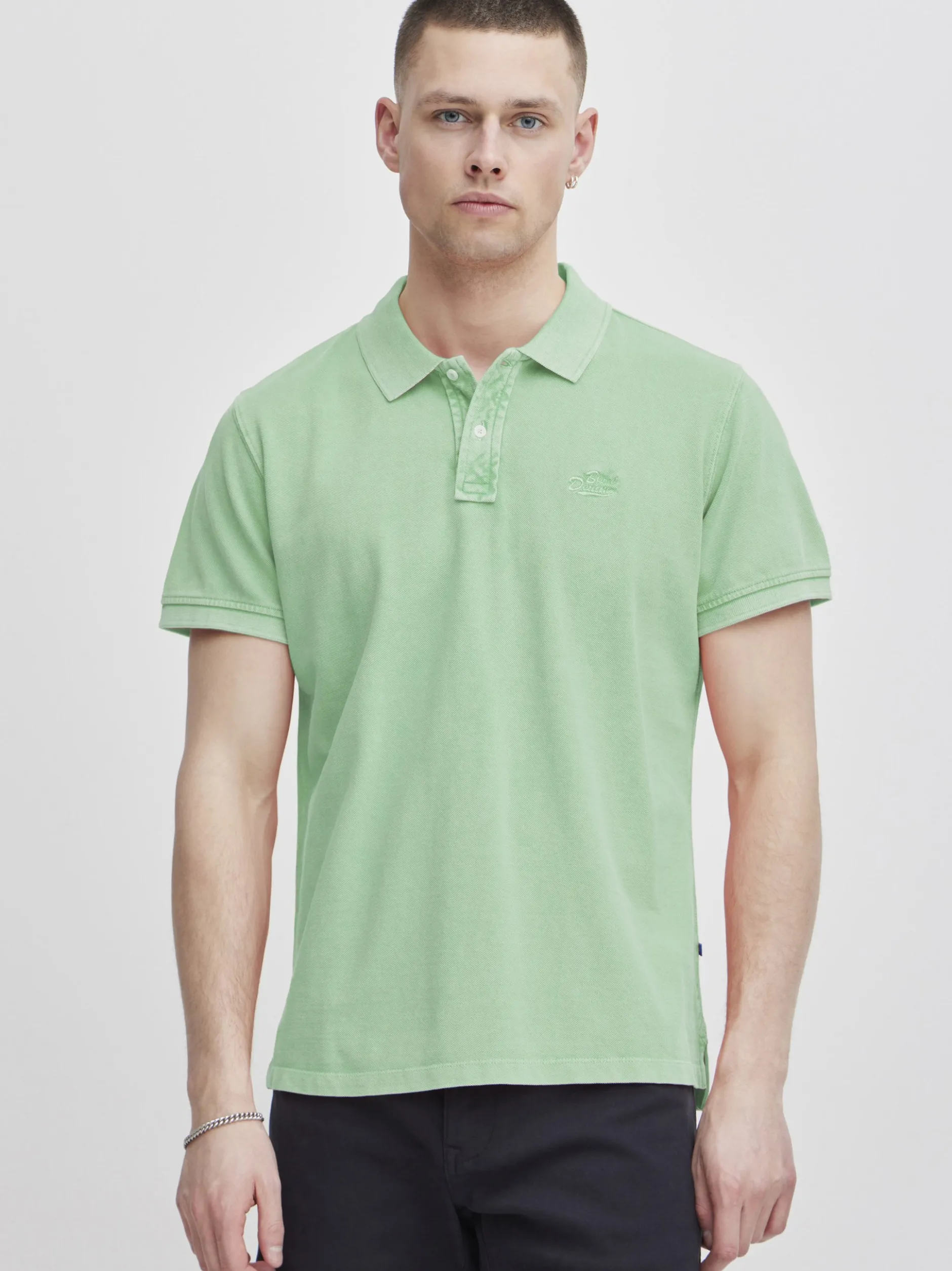 BLEND Herren Poloshirt - BHPolo in grün