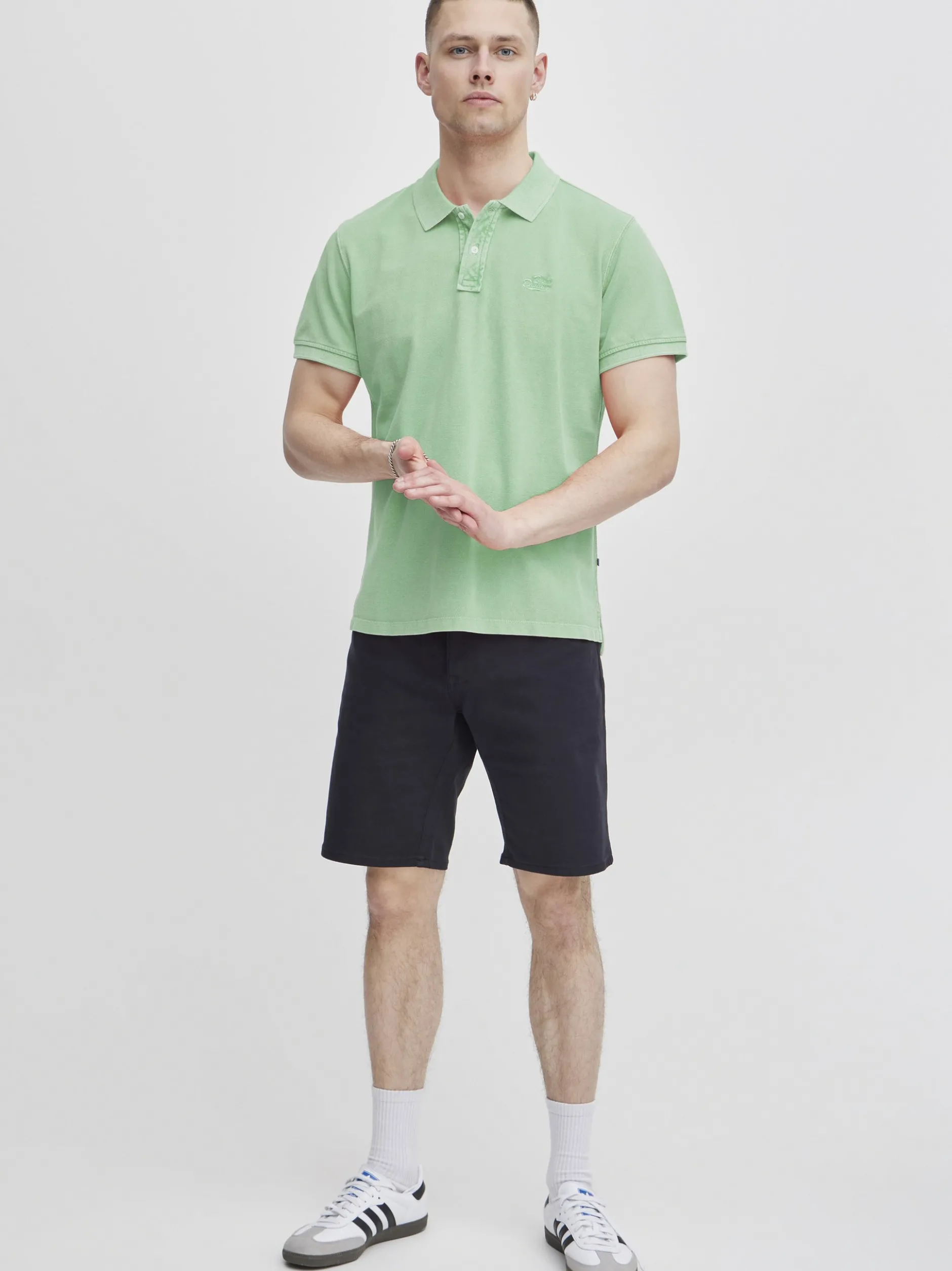 BLEND Herren Poloshirt - BHPolo in grün