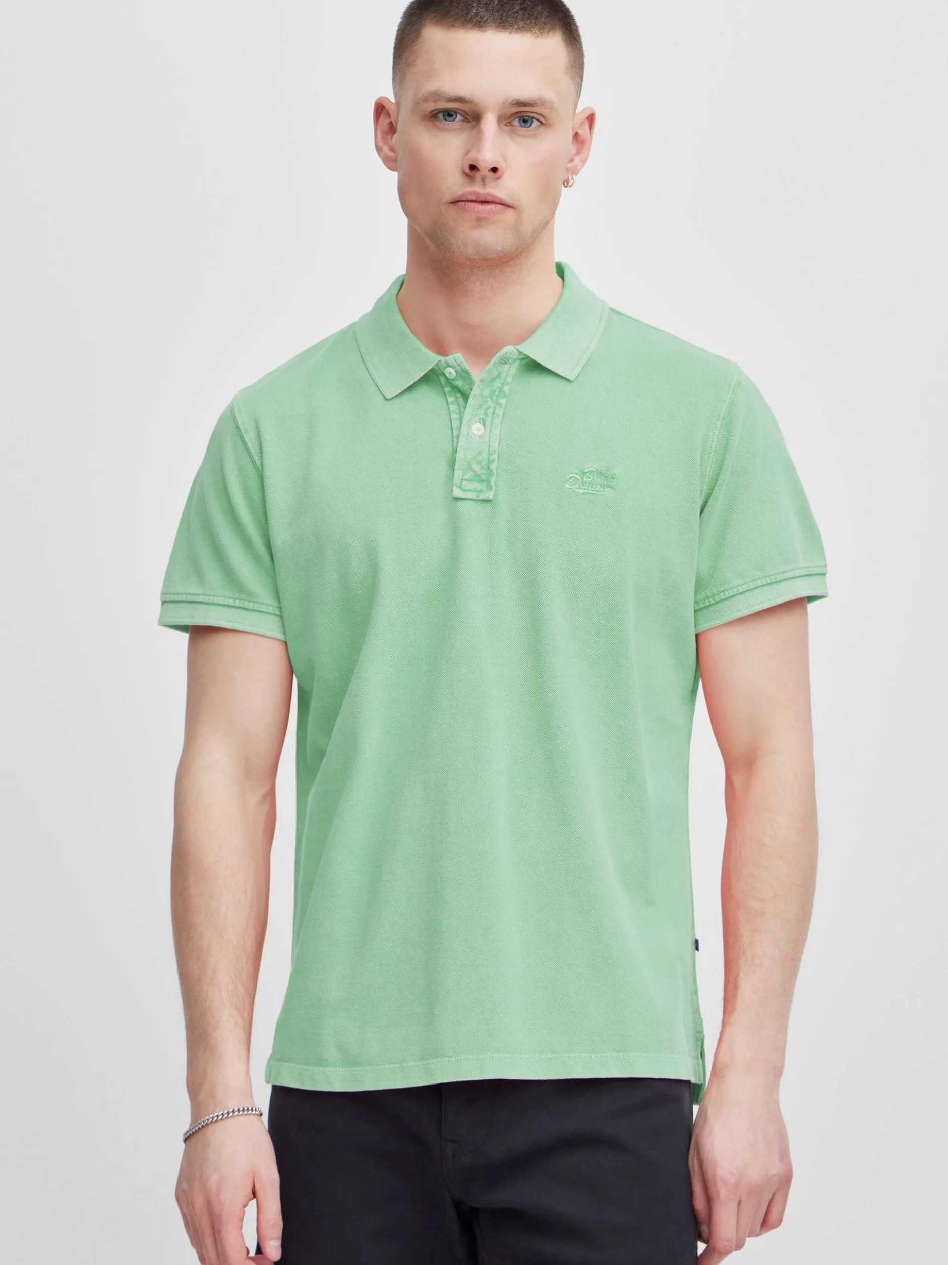 BLEND Herren Poloshirt - BHPolo in grün