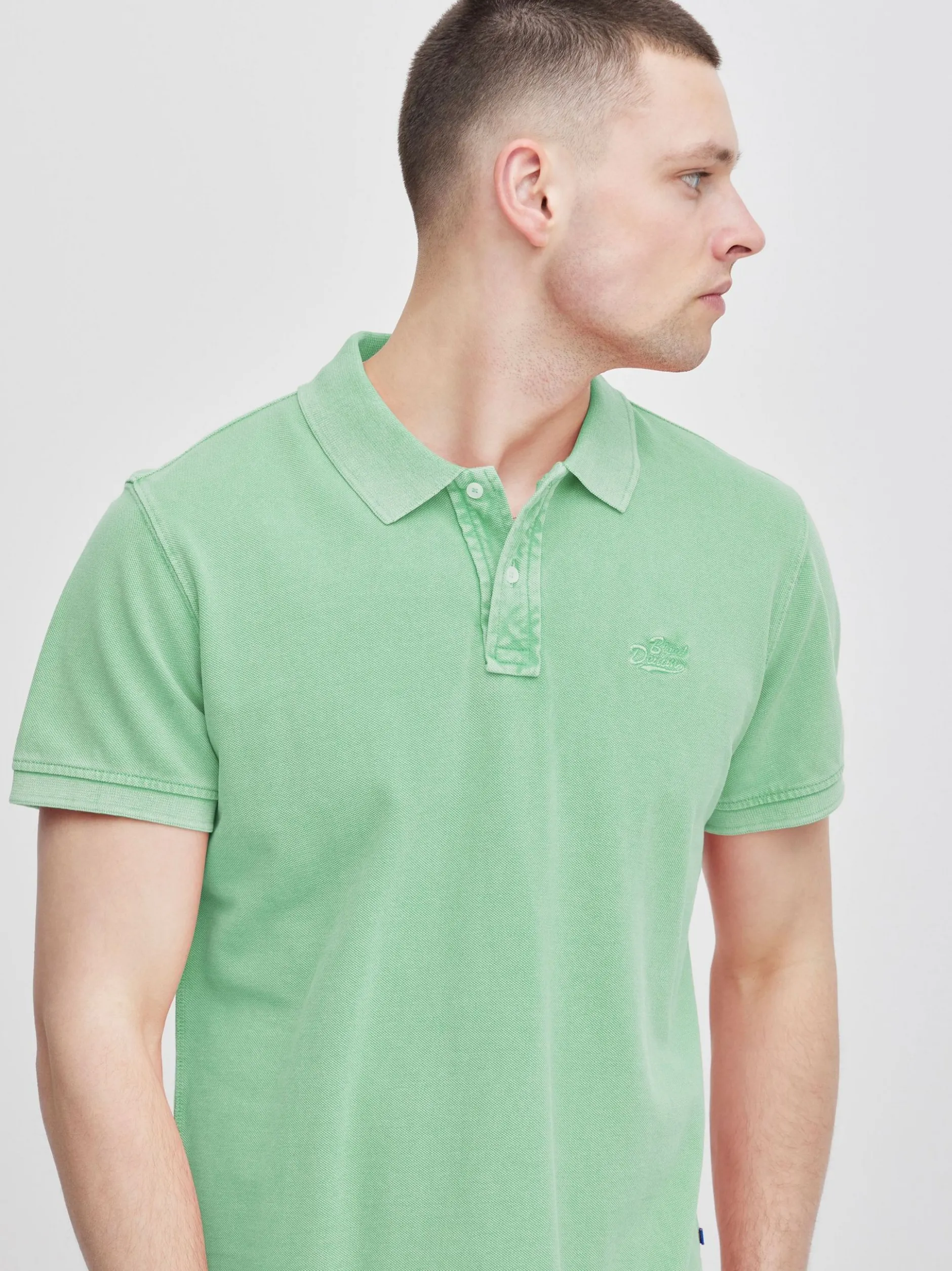 BLEND Herren Poloshirt - BHPolo in grün