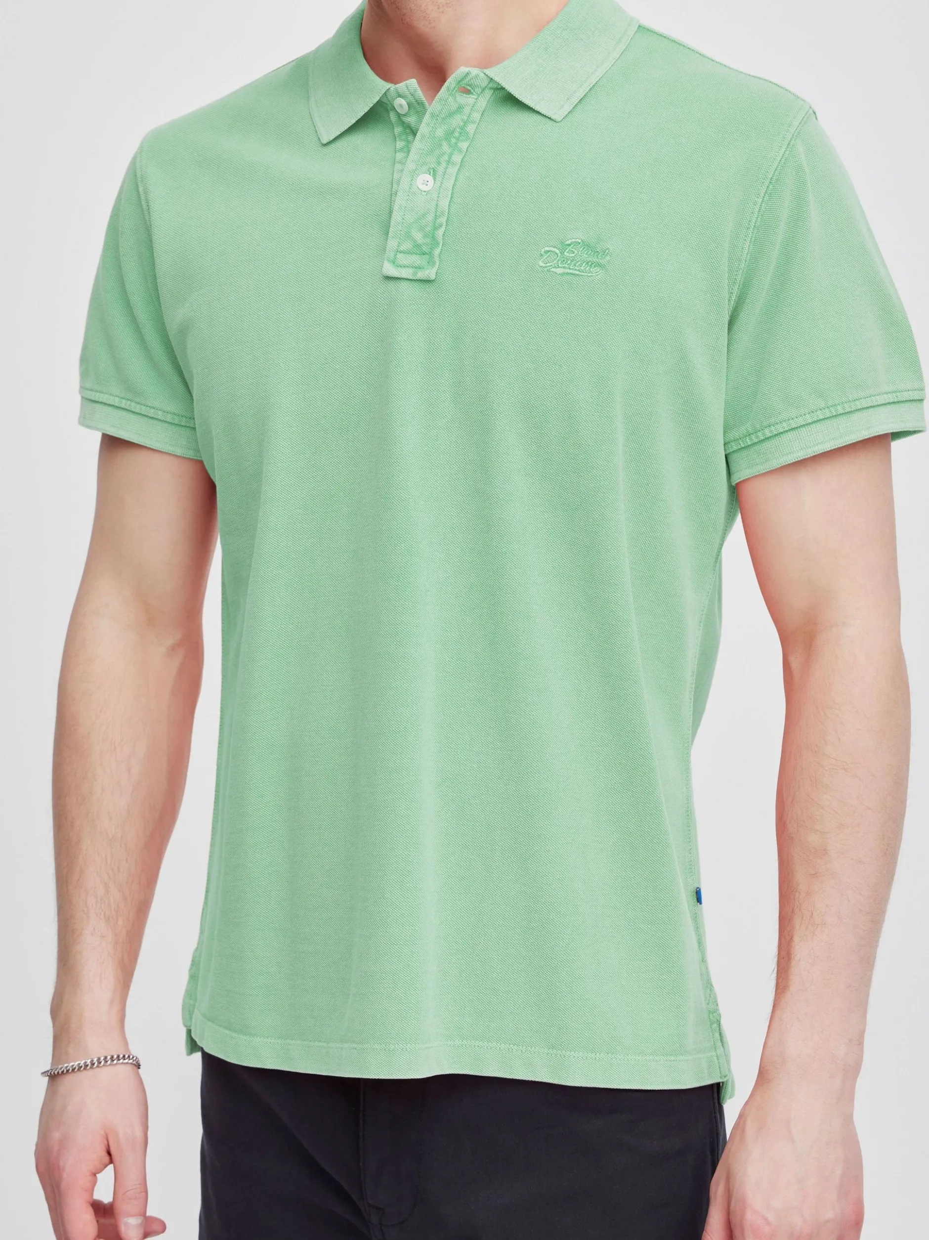 BLEND Herren Poloshirt - BHPolo in grün
