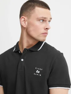 BLEND Herren Poloshirt - BHPolo in schwarz