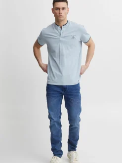BLEND Herren Poloshirt - BHPolo in blau