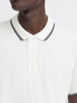 BLEND Herren Poloshirt - BHPrisal in weiß