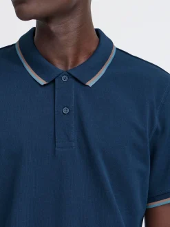 BLEND Herren Poloshirt - BHPrisal in blau