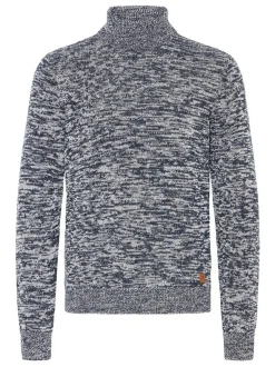 BLEND Herren Rollkragenpullover - BHDami in blau