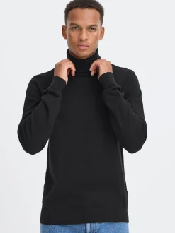 BLEND Herren Rollkragenpullover - BHBryan in schwarz