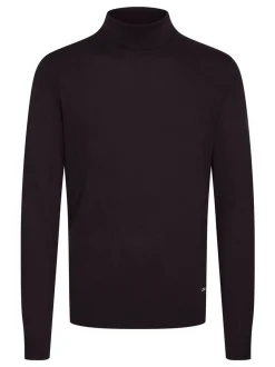 BLEND Herren Rollkragenpullover - BHWedat in schwarz