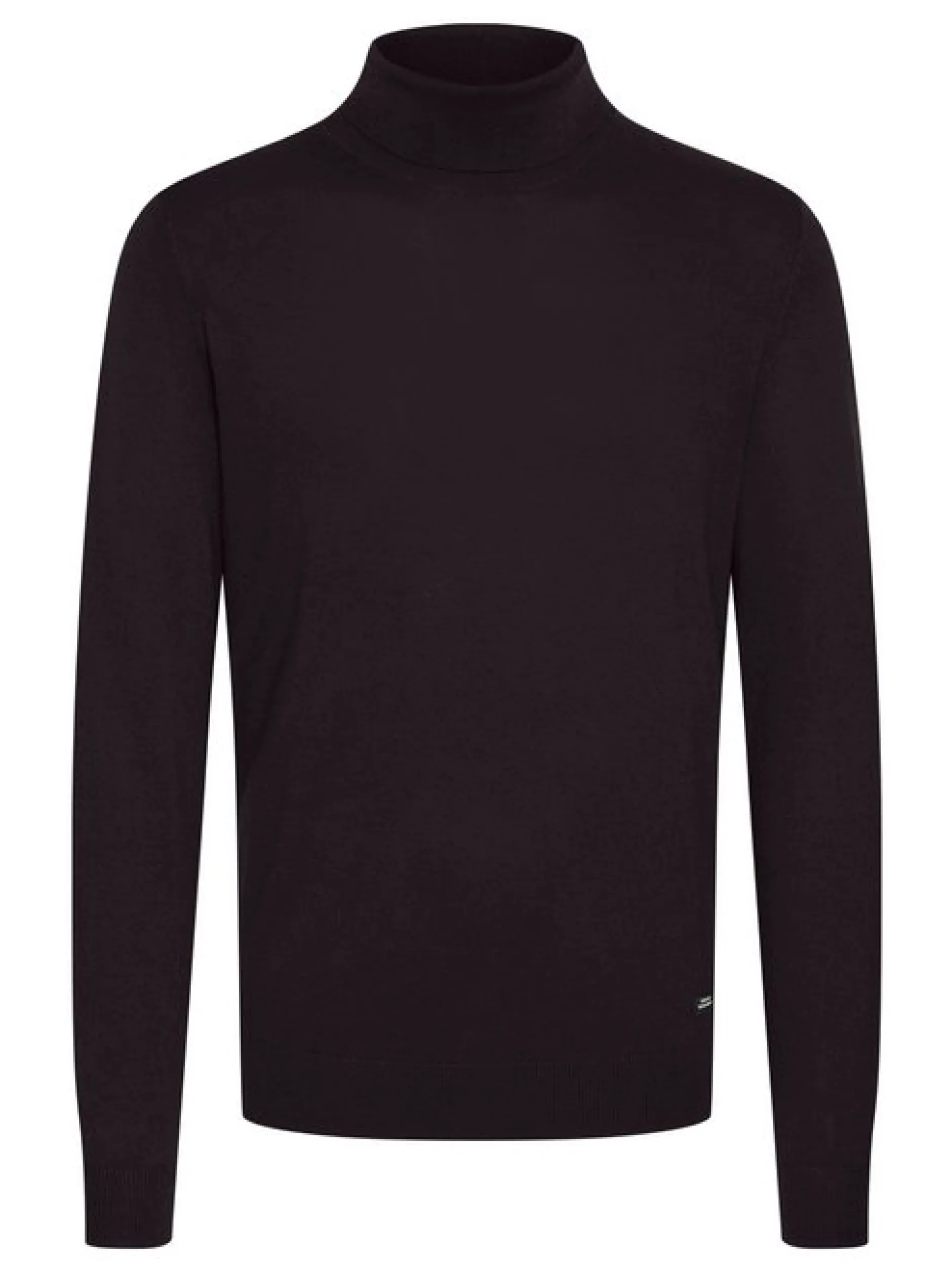 BLEND Herren Rollkragenpullover - BHWedat in schwarz