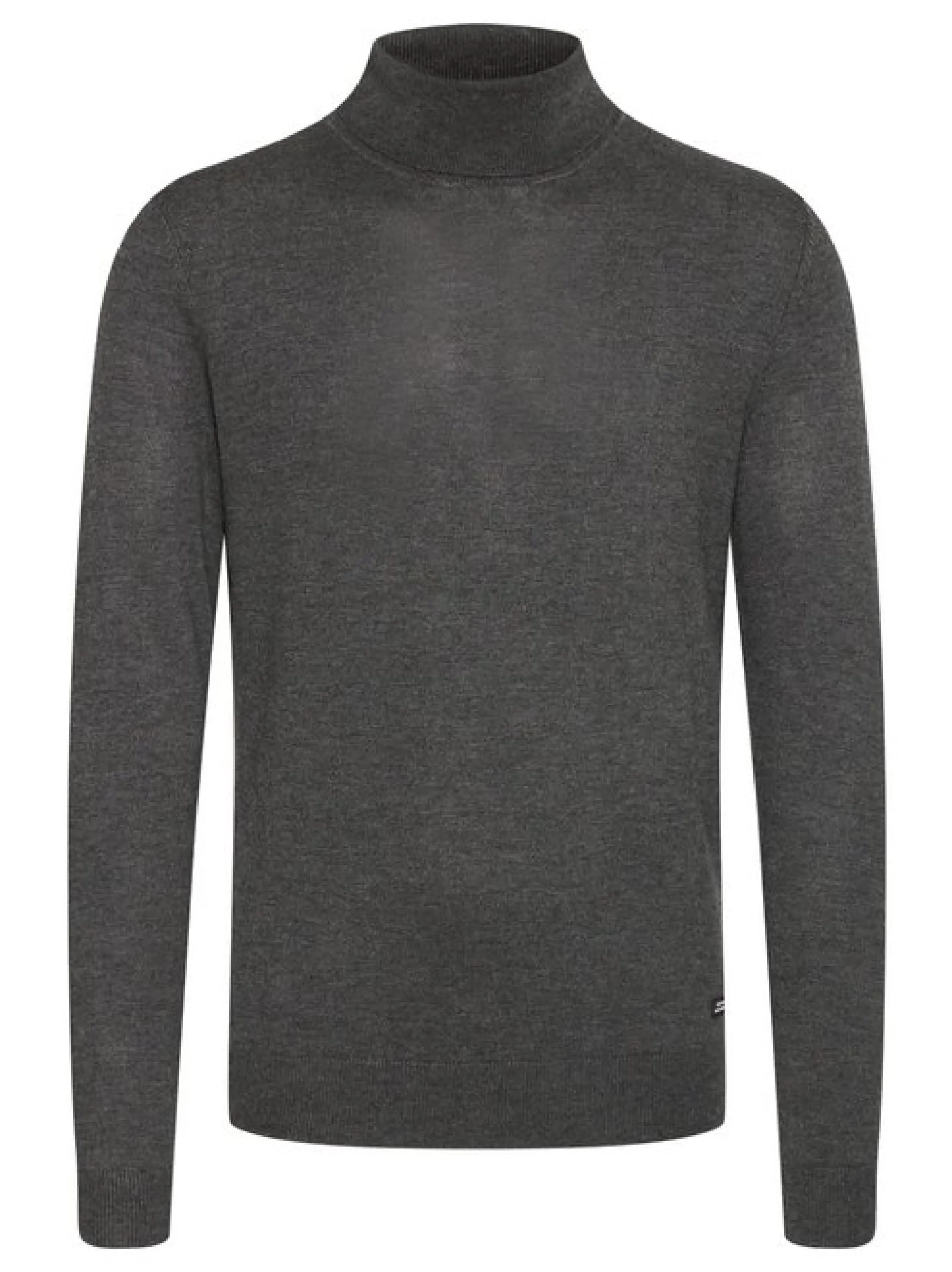 BLEND Herren Rollkragenpullover - BHWedat in anthrazit