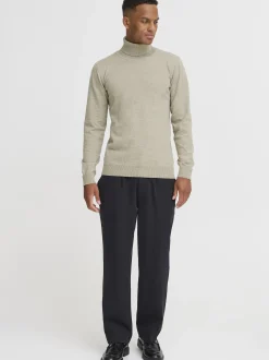BLEND Herren Rollkragenpullover - BHCarsten in melange