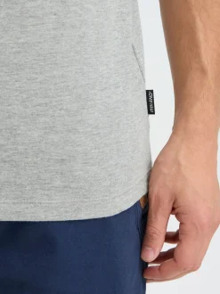 BLEND Herren Rundhalsshirt - BHFlow in grau